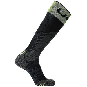 UYN Men Ski Socks ONE Merino Black/Lime - Ski Socks UYN Men Ski Socks ONE Merino Black/Lime - Ski Socks