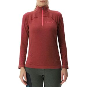UYN NIVAL 2ND LAYER OW SHIRT LONG SL. HALF ZIP - Sofisticated Red/Geranium - Long Sleeve Shirt UYN NIVAL 2ND LAYER OW SHIRT LONG SL. HALF ZIP - Sofisticated Red/Geranium - Long Sleeve Shirt