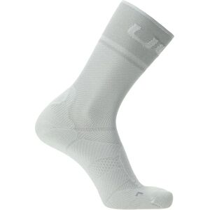 Uyn Cycling ONE Light Socks - White - Silver - Breathable Thin Cycling Socks Uyn Cycling ONE Light Socks - White - Silver - Breathable Thin Cycling Socks