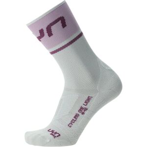 Uyn Cycling ONE Light Socks - White - Breathable, Shock Absorbing, Microclimate Uyn Cycling ONE Light Socks - White - Breathable, Shock Absorbing, Microclimate