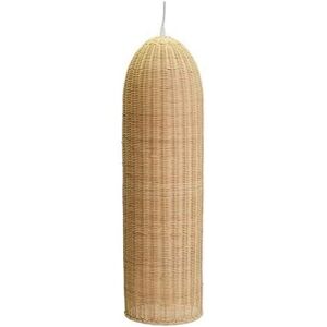 VACCHETTI Lámpara colgante de ratán natural - 20x77cm VACCHETTI Lámpara colgante de ratán natural - 20x77cm