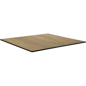 VACCHETTI Model mahe' Houtlook Tafelblad 69x69cm VACCHETTI Model mahe' Houtlook Tafelblad 69x69cm