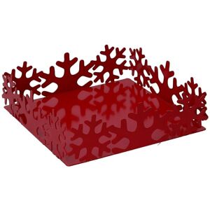 VACCHETTI Neve Porta Tovaglioli Quadrato - Decorazione Natale VACCHETTI Neve Porta Tovaglioli Quadrato - Decorazione Natale