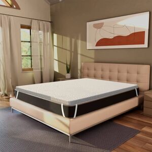 MIASUITE H7 Surmatelas Mousse à Mémoire 165x200 - 7cm - Orthopédique & Lavable - Publicité MIASUITE H7 Surmatelas Mousse à Mémoire 165x200 - 7cm - Orthopédique & Lavable - Publicité