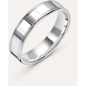Stroili - Fede Fantasia 375/1000 - 4,5 mm - Oro Bianco - Ring Stroili - Fede Fantasia 375/1000 - 4,5 mm - Oro Bianco - Ring