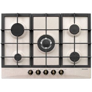 Glem Gas GT755HSA - Avena - Piano cottura Glem Gas GT755HSA - Avena - Piano cottura