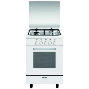 Glem Gas Glem Alpha GA551GWH - Blanc/inox Glem Gas Glem Alpha GA551GWH - Blanc/inox
