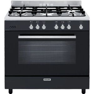 Glemgas GE960CMBK2 - Noir - Cuisinière Glemgas GE960CMBK2 - Noir - Cuisinière