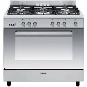 Glemgas GE960CMIX2 - Acier inoxydable - Cuisinière Glemgas GE960CMIX2 - Acier inoxydable - Cuisinière