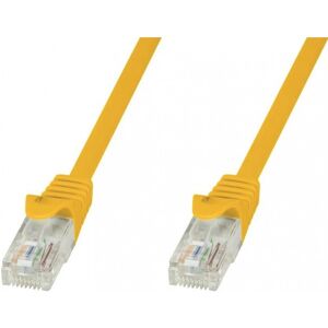 Techly CCA5U-100-YET Cavo di rete giallo 10m Cat5e U/UTP Techly CCA5U-100-YET Cavo di rete giallo 10m Cat5e U/UTP