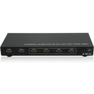 Techly IDATA HDMI-H42B - Videoschalter - Schwarz Techly IDATA HDMI-H42B - Videoschalter - Schwarz
