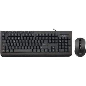 Kit clavier et souris mécanique complet Adj KT108 - Noir - Publicité Kit clavier et souris mécanique complet Adj KT108 - Noir - Publicité