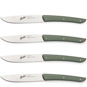 Ensemble de Couteaux Berkel - Acier Inoxydable 11cm, 4 pièces, Vert - Set de Couteaux de Cuisine - Publicité Ensemble de Couteaux Berkel - Acier Inoxydable 11cm, 4 pièces, Vert - Set de Couteaux de Cuisine - Publicité