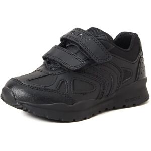 Geox Pavel Boys Touch Fasten School Shoes - Black - EU 28 - School Shoes Geox Pavel Boys Touch Fasten School Shoes - Black - EU 28 - School Shoes