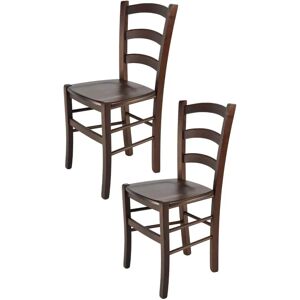 T M C S Venice Set 2 Sedie - Arredo Tavolo Da Pranzo in Legno T M C S Venice Set 2 Sedie - Arredo Tavolo Da Pranzo in Legno