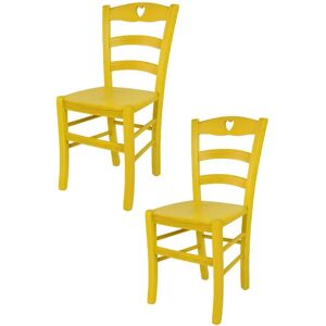 Ensemble de 2 Chaises Tommychairs Modèle Cœur pour Cuisine, Bar & Salle à Manger - Publicité Ensemble de 2 Chaises Tommychairs Modèle Cœur pour Cuisine, Bar & Salle à Manger - Publicité
