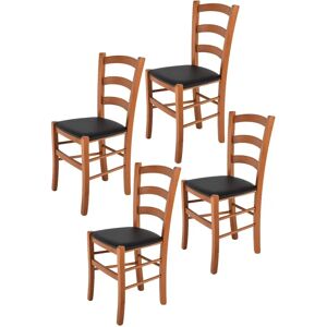 T M C S Tommychairs - Ensemble de 4 Chaises Venice Cerise - Chaise - Publicité T M C S Tommychairs - Ensemble de 4 Chaises Venice Cerise - Chaise - Publicité