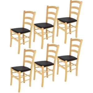T M C S Tommychairs Venice 6 Chaises - Cuisine & Salle à Manger - Publicité T M C S Tommychairs Venice 6 Chaises - Cuisine & Salle à Manger - Publicité