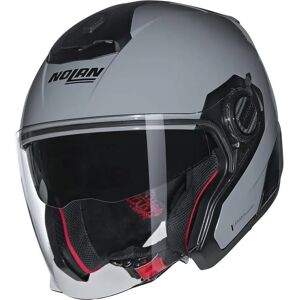 Nolan N40-5 Glansig Grå Motorcykelhjälm - Motorcykelhjälm Nolan N40-5 Glansig Grå Motorcykelhjälm - Motorcykelhjälm