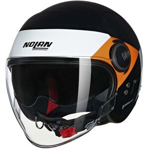 Nolan N21 06 - Visor Onirico Svart/Vit/Orange Nolan N21 06 - Visor Onirico Svart/Vit/Orange
