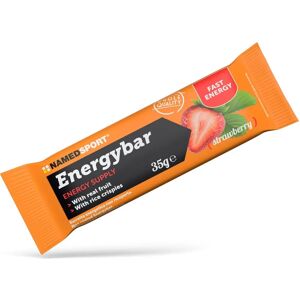 Barre Énergétique Fraise Named Sport - 35g - Publicité Barre Énergétique Fraise Named Sport - 35g - Publicité