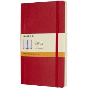 Moleskine Classic Collection Ruled Notebook soft cover - red Moleskine Classic Collection Ruled Notebook soft cover - red
