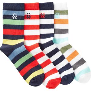 Benetton Fyra Par Mönstrade Strumpor - Socks Benetton Fyra Par Mönstrade Strumpor - Socks
