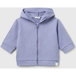 Benetton Model Sky Blue Organic Cotton Hoodie - Hoodie Benetton Model Sky Blue Organic Cotton Hoodie - Hoodie
