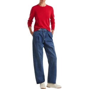 Benetton Modell Plommon Merino Ulltröja - Tröja Benetton Modell Plommon Merino Ulltröja - Tröja