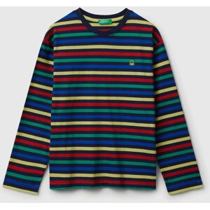 Benetton Model Long Sleeve Striped T-shirt - Kids Benetton Model Long Sleeve Striped T-shirt - Kids