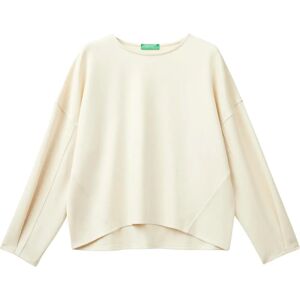 Benetton Model Cotton Modal Sweatshirt - Sweatshirt Benetton Model Cotton Modal Sweatshirt - Sweatshirt