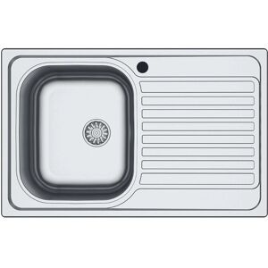 Samet 273DX Fregadero de Cocina en Acero Inoxidable - A la Derecha - 79x50cm Samet 273DX Fregadero de Cocina en Acero Inoxidable - A la Derecha - 79x50cm