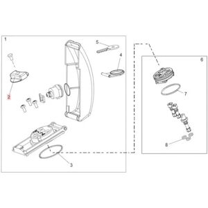 FAAC 7290445 Molette de déverrouillage pour moteurs 400/422 - Accessoire garage FAAC 7290445 Molette de déverrouillage pour moteurs 400/422 - Accessoire garage