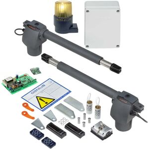 Kit automazione cancello Faac GB300 con 2 attuatori e 2 telecomandi - Fino a 3m per anta Kit automazione cancello Faac GB300 con 2 attuatori e 2 telecomandi - Fino a 3m per anta