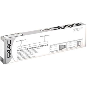 Kit Faac N2D Senso - Persianas automáticas universales 1-2 puertas - Blanco Kit Faac N2D Senso - Persianas automáticas universales 1-2 puertas - Blanco