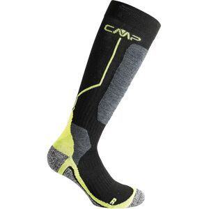 CMP Wool Ski Socks - Unisex, Black, Model 3i49377 CMP Wool Ski Socks - Unisex, Black, Model 3i49377