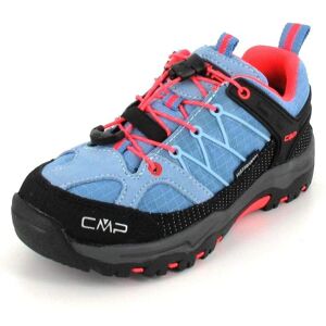 CMP Kids Rigel Low Wp Waterproof Kids Trekking Shoe - Clorophilla / Red Fluo - 28 CMP Kids Rigel Low Wp Waterproof Kids Trekking Shoe - Clorophilla / Red Fluo - 28