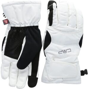 CMP White Ski Gloves - Woman - 6 CMP White Ski Gloves - Woman - 6