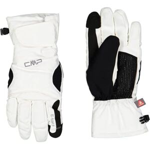 CMP White Ski Gloves - Woman - Model 6,5 - Ski Gloves CMP White Ski Gloves - Woman - Model 6,5 - Ski Gloves