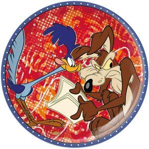 LOONEY TOONS - Bord D19cm - Vile Coyote & Bip Bip LOONEY TOONS - Bord D19cm - Vile Coyote & Bip Bip