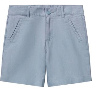 Benetton Shorts - Bomulls- och linneblandning - Ljusblå - Shorts Benetton Shorts - Bomulls- och linneblandning - Ljusblå - Shorts