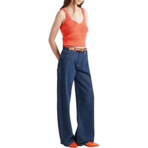 Benetton Model - Mesh Knit Cotton Tank Top - Women Benetton Model - Mesh Knit Cotton Tank Top - Women