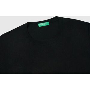 Benetton Long Sleeve Silk Blend Sweater - Sweater Benetton Long Sleeve Silk Blend Sweater - Sweater