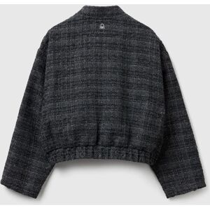 Benetton Model - Wool Blend Fitted Collar - Front Zip - Pockets - Childrens Benetton Model - Wool Blend Fitted Collar - Front Zip - Pockets - Childrens