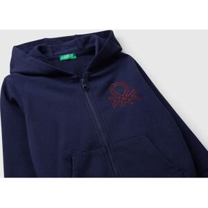 Benetton Kids Dark Blue Hoodie - Hoodies Benetton Kids Dark Blue Hoodie - Hoodies
