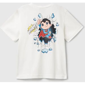 Benetton Superman DC Comics Creamy White Kids T-shirt - T-shirt Benetton Superman DC Comics Creamy White Kids T-shirt - T-shirt