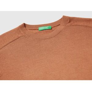 Benetton Model Short Sleeve Merino Wool Sweater - Women Benetton Model Short Sleeve Merino Wool Sweater - Women