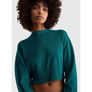 Benetton Model Cropped Turtleneck Sweater - Women Benetton Model Cropped Turtleneck Sweater - Women