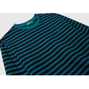 Benetton Model - Koszulka z długim rękawem w paski - Dzieci Benetton Model - Koszulka z długim rękawem w paski - Dzieci