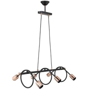 Iperbriko - Derbent MDL3938 - Negro - Metal - Lámpara de techo Iperbriko - Derbent MDL3938 - Negro - Metal - Lámpara de techo